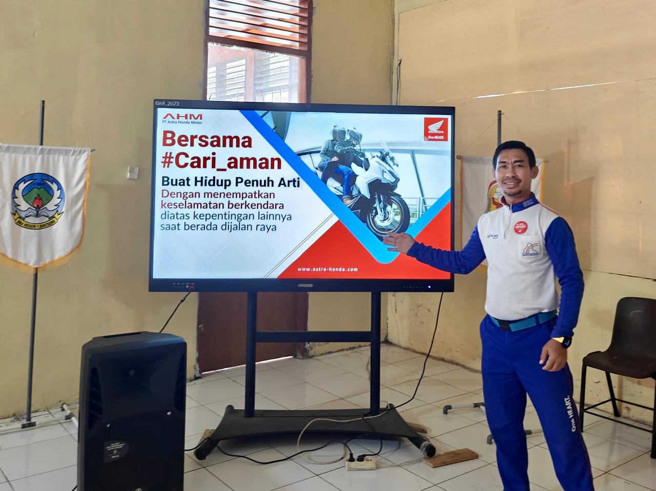 Asmo Sulsel Gaungkan Edukasi Safety Riding Tekan Angka Kecelakaan di Bantaeng