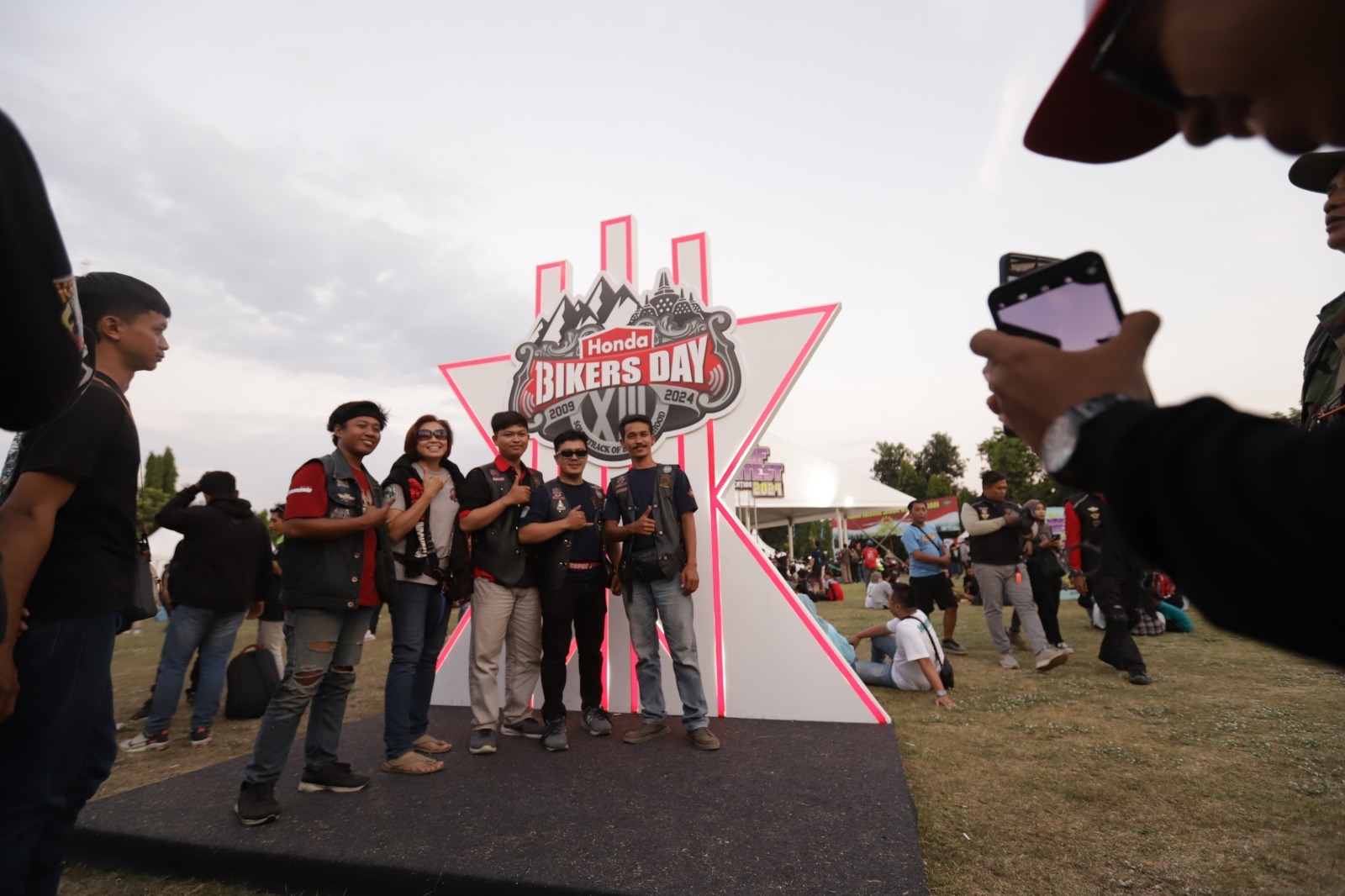 Asmo Sulsel Apresiasi Bikers Sulsel Sukseskan Acara Puncak HBD 2024