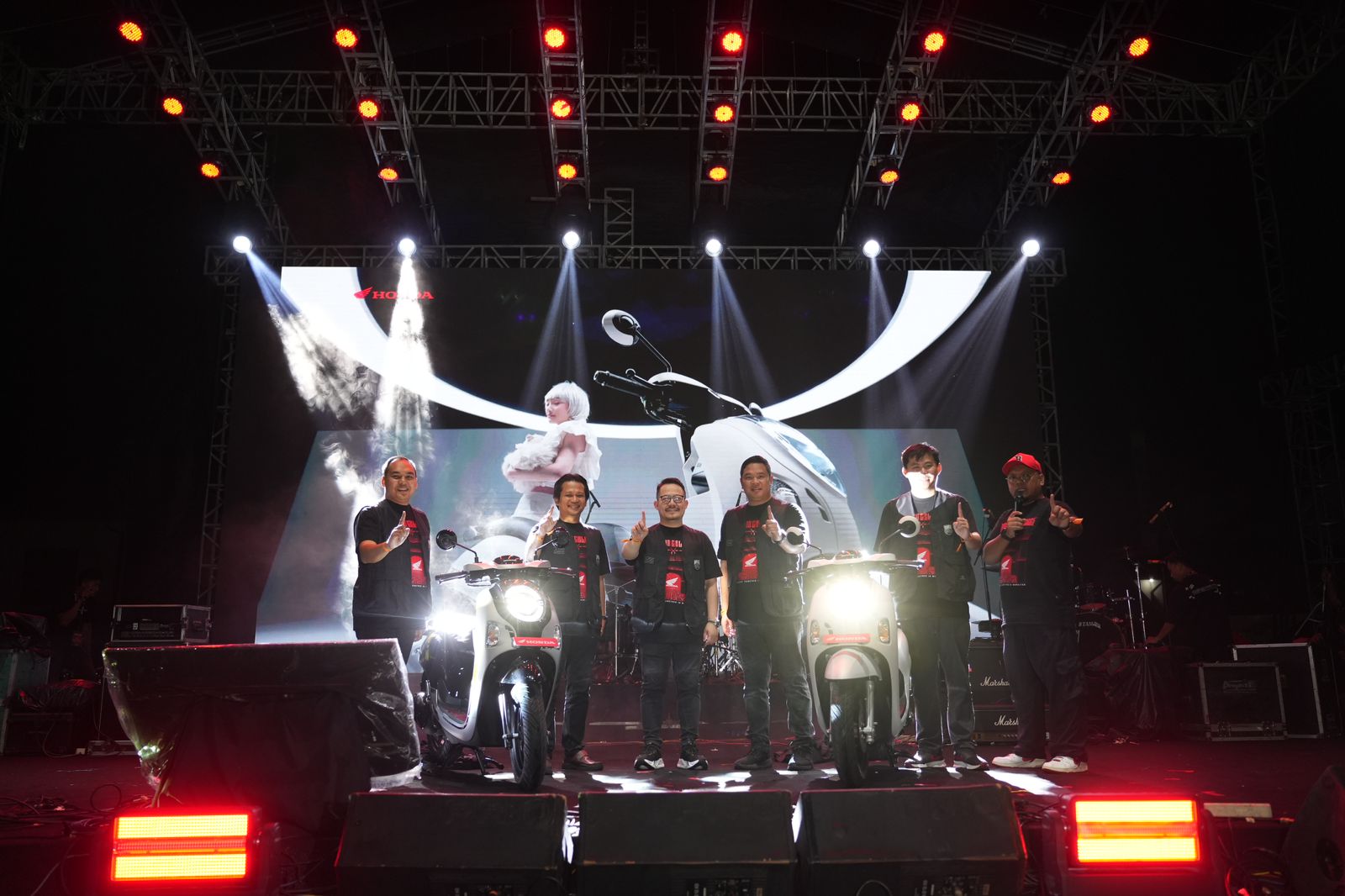 Asmo Sulsel Launching New Honda Scoopy di Kota Makassar