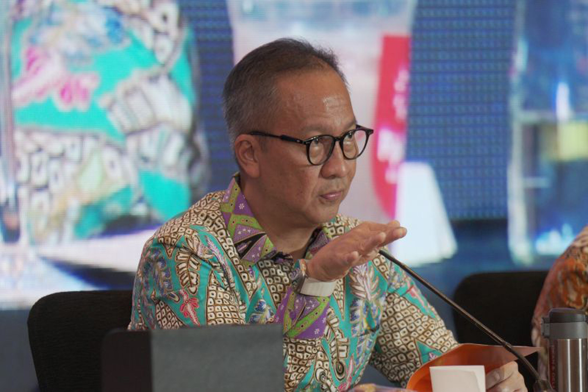 Menteri Perindustrian (Menperin) Agus Gumiwang Kartasasmita