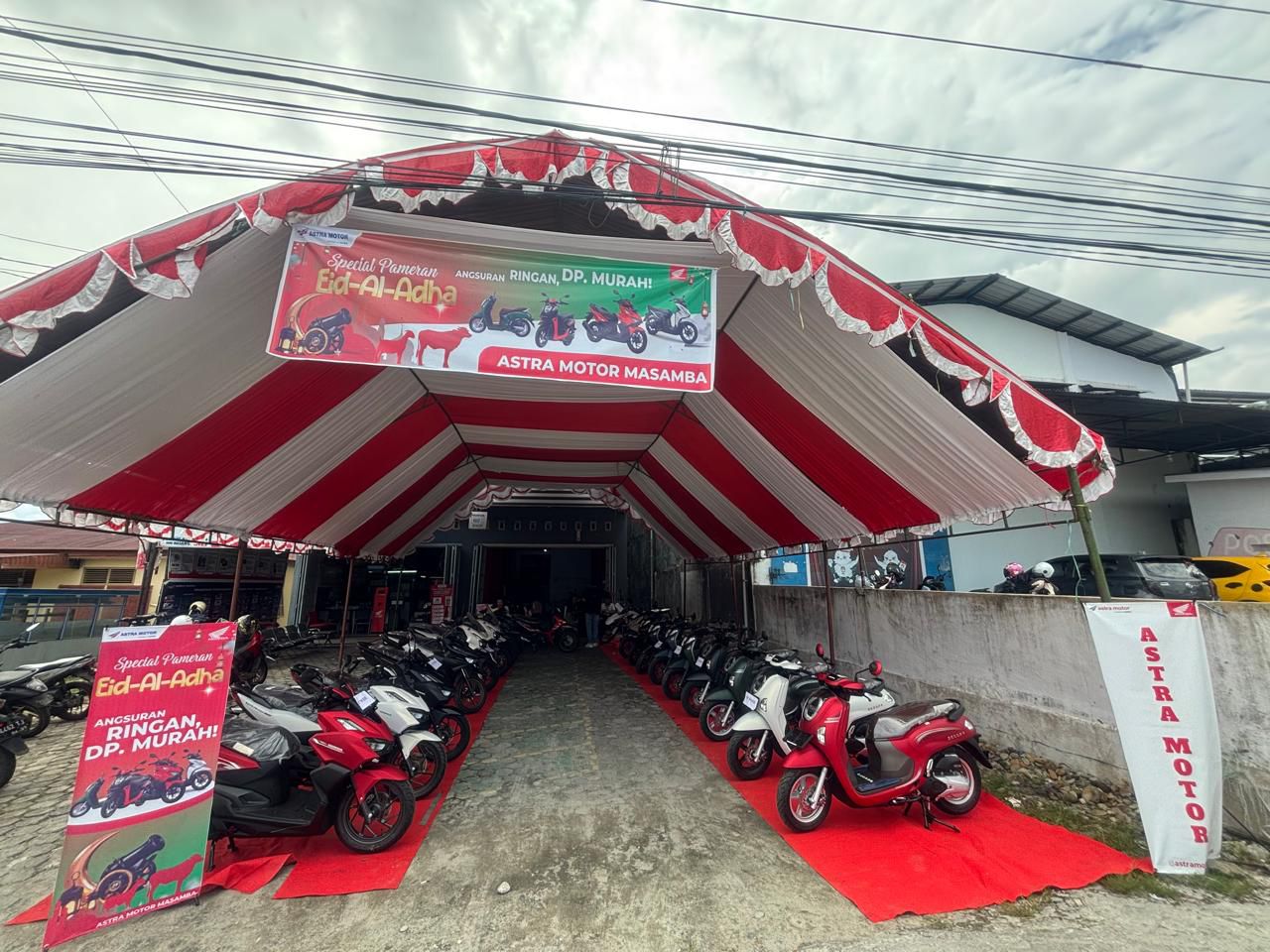 Asmo Sulsel Meriahkan Lebaran di 4 Kota dengan Promo BeAT dan Scoopy