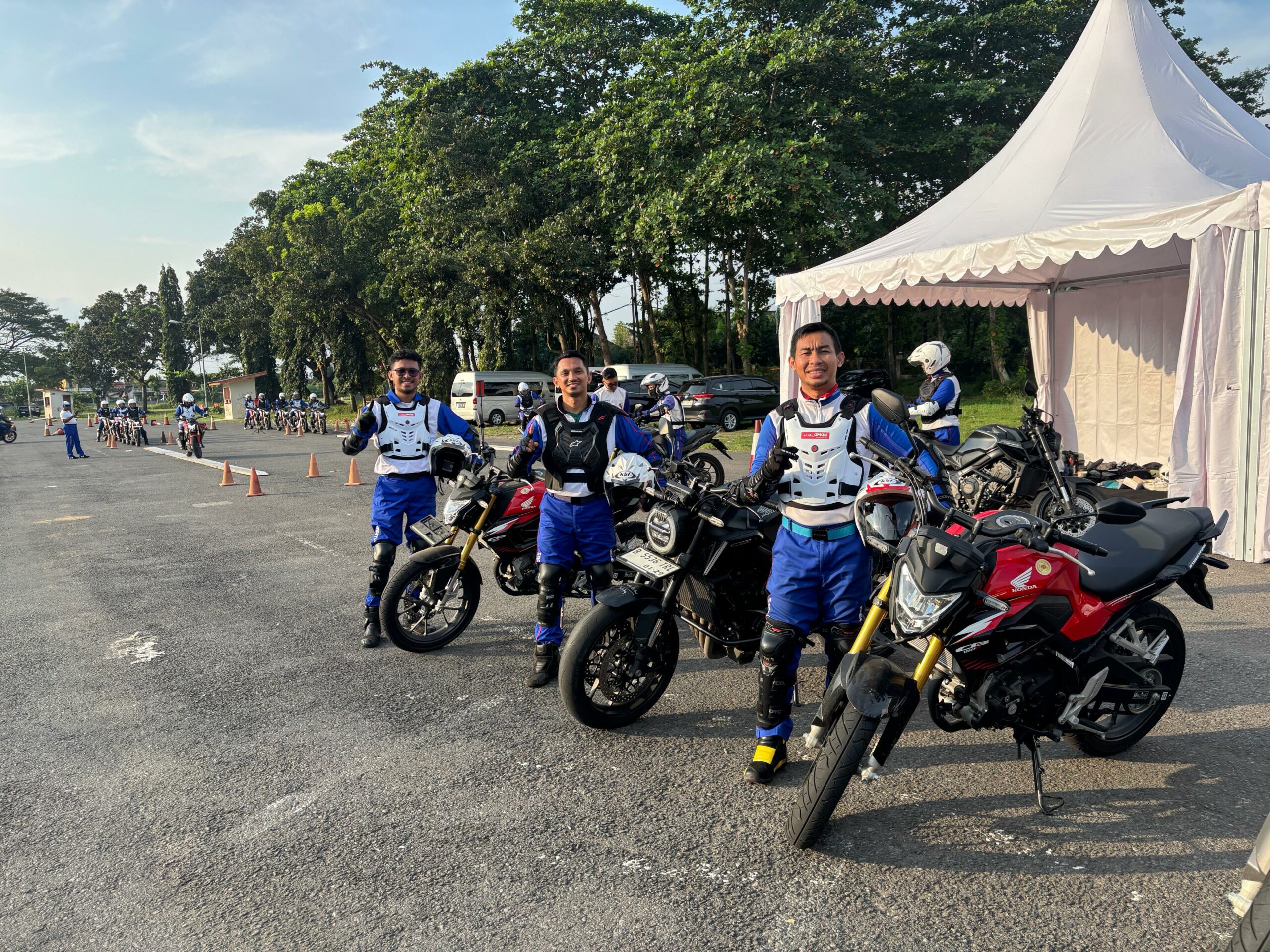 Asmo Sulsel Asah Kompetensi Instruktur Safety Riding di Training Camp Nasional Jelang AHSRIC 2025