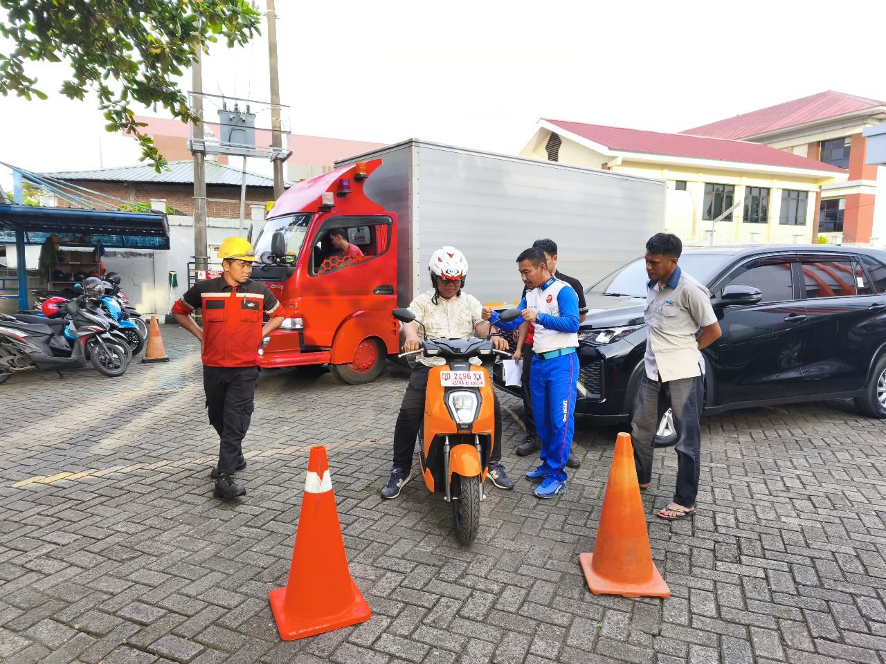 Honda Icon-e, Simbol Mobilitas Masa Depan di Edukasi #Cari_Aman Asmo Sulsel