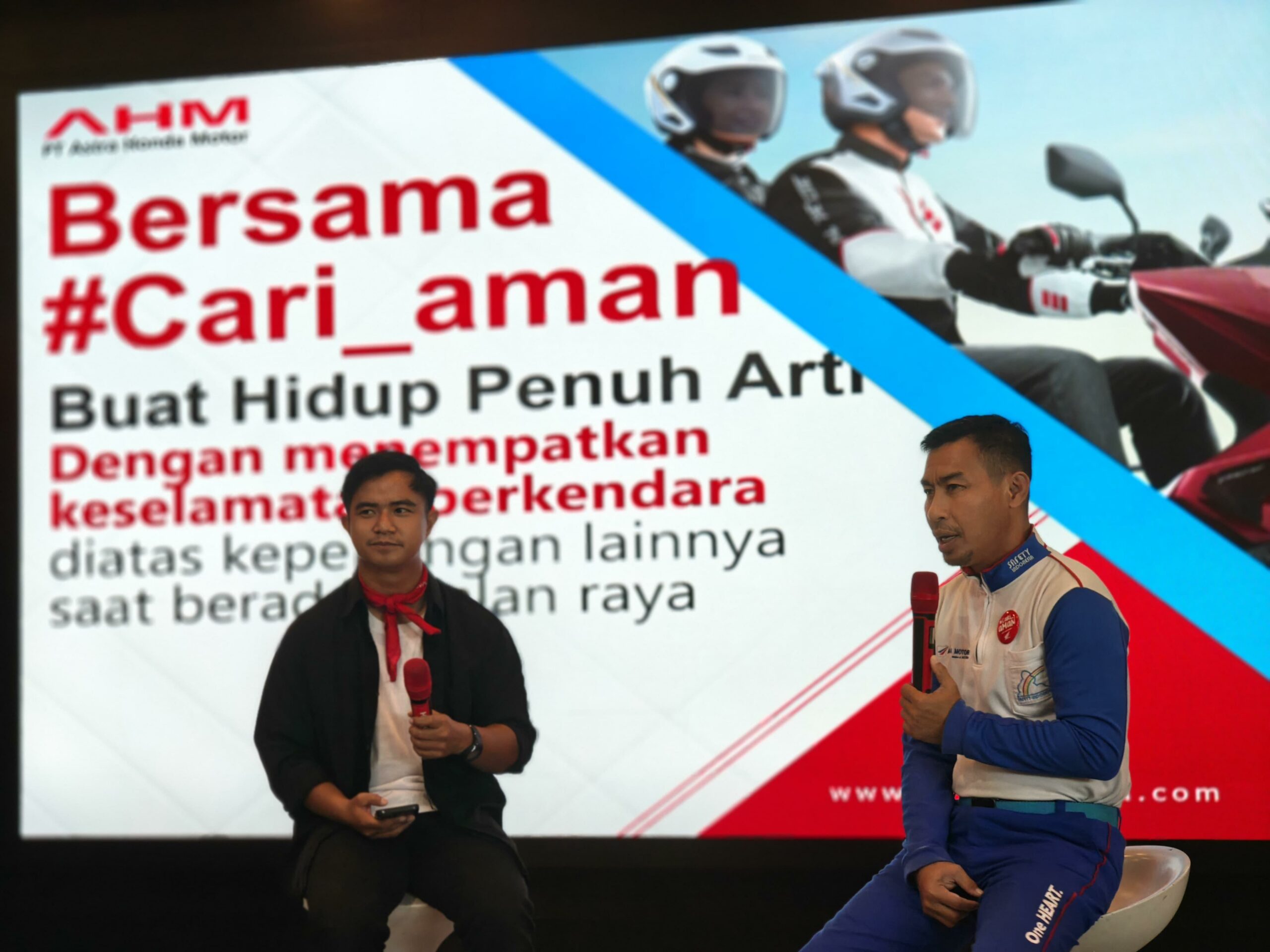 100 Anggota DTeam Ikuti Edukasi Safety Riding Asmo Sulsel