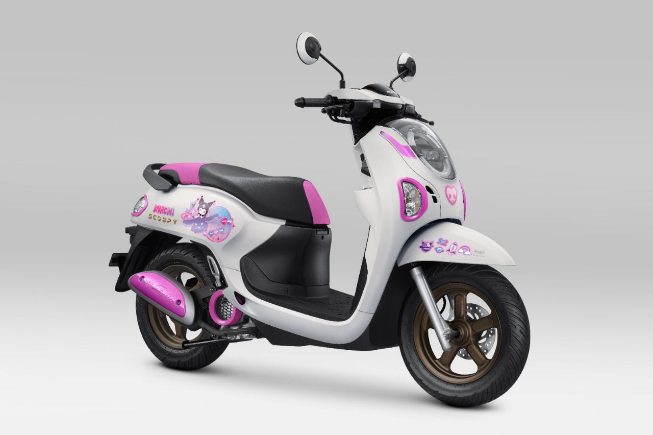 Honda Scoopy Hadirkan Edisi Terbatas Kolaborasi Unik dengan Karakter Kuromi
