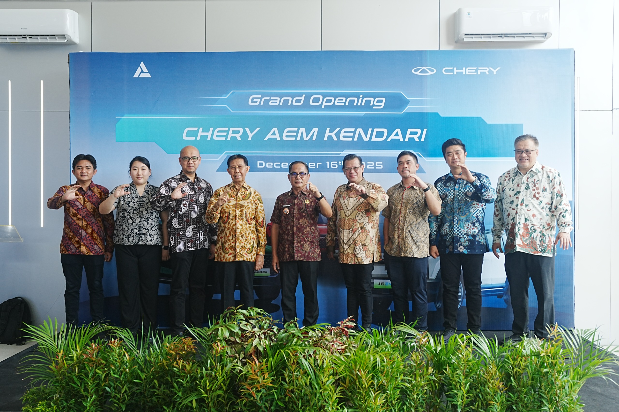 Chery Resmikan Dealer AEM Kendari, Perkuat Ekspansi Pasar Otomotif di Sulawesi Tenggara