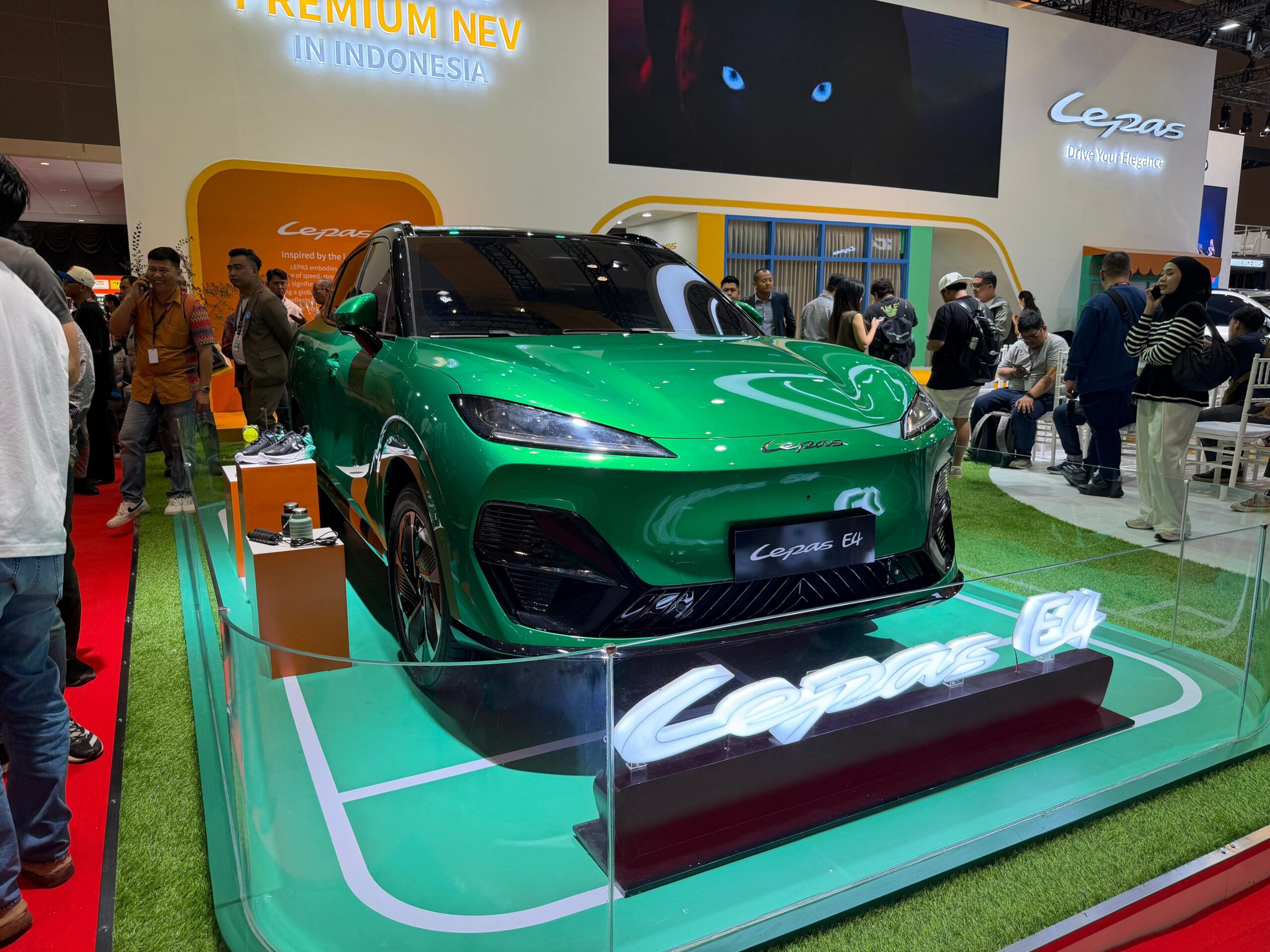 LEPAS Perkenalkan Mobil Listrik Pertamanya di Dunia dalam Ajang IIMS 2026