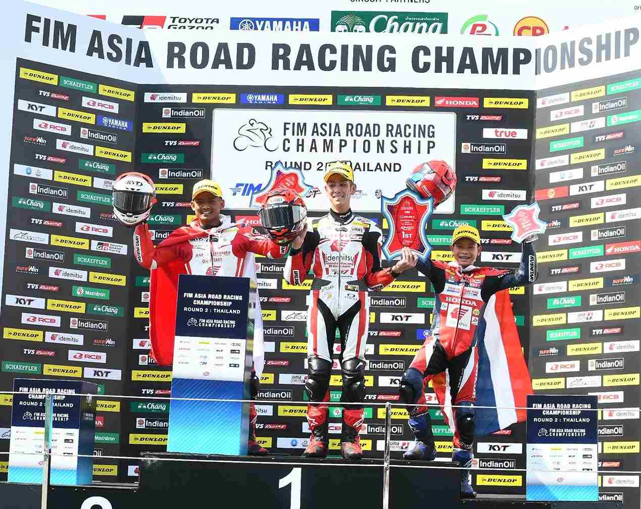 AHRT Tancap Gas di ARRC Buriram, Pebalap Indonesia Tampil Kompetitif di Tiga Kelas